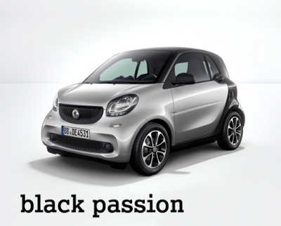 ”La  nuova  smart fortwo  Black  Passion,  caratteristiche  tecniche.”