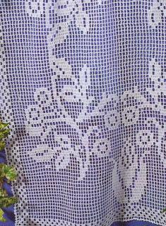 Schemi gratis per il filet: Centro rettangolare a filet