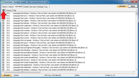 Portable Update Download