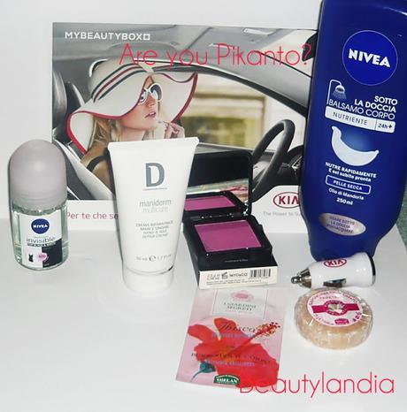 MYBEAUTYBOX - Are you Picanto? (box di Giugno)