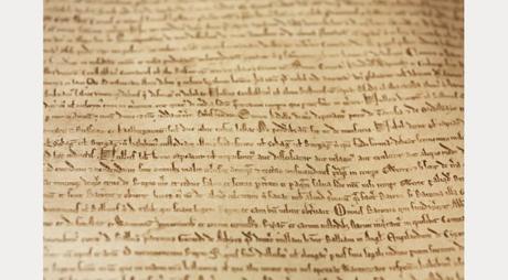 Magna Carta © Joseph Turpcourtesy of the British Library