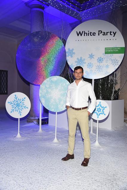 Benetton white party