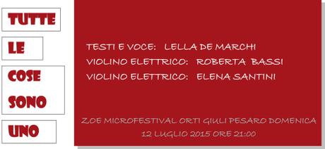 INVITO ZOE MICROFESTIVAL 2015