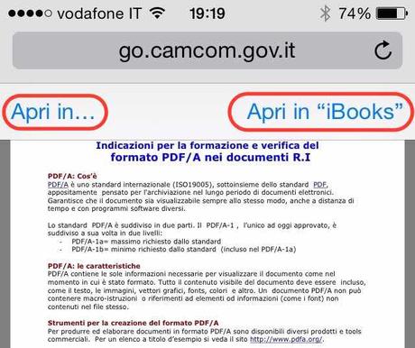 Come leggere PDF su iPhone