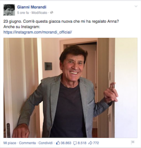 GIANNI, LA MODA E GLI INFLUENCER 1