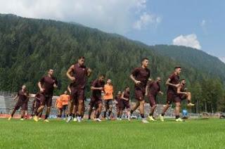 Da Pinzolo: Focus sul potenziamento muscolare. Ok Totti, Castan e Strootman