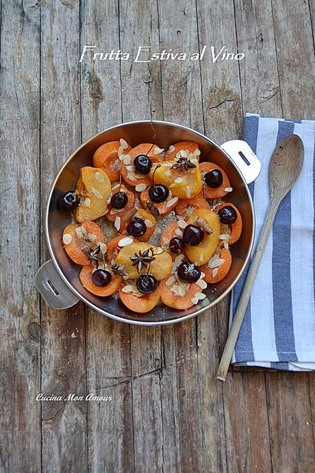 Padellata di Frutta Estiva al Vino