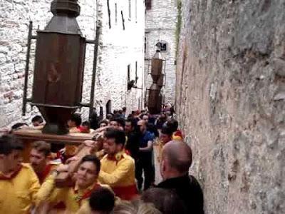 Altri frammenti della Festa dei Ceri di Gubbio