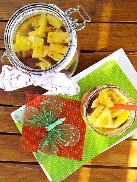 Detox water #7: Ananas e ciliegie