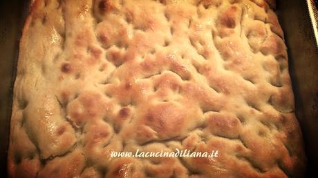 Focaccia Genovese con Licoli o con Pasta Madre