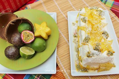 Icebox Cake ai frutti tropicali