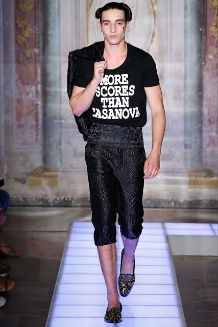 Moschino menswear collection Spring/Summer 2016.