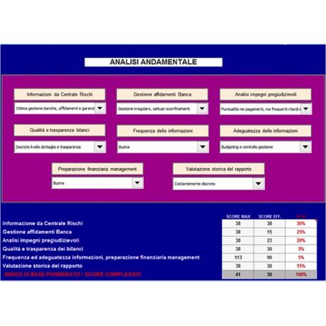 Plan&Rating: analisi del rischio e previsione economico finanziaria