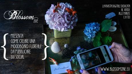 blossom zine moodboard floreale contest su facebook 