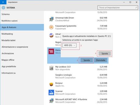 [Guida] Come spostare le applicazioni installate su un’altra unità in [Windows 10]