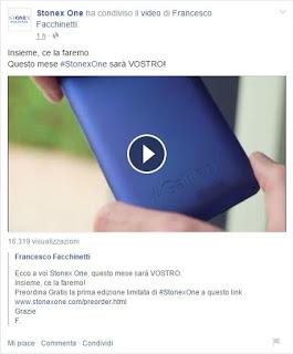 [Flash News] Stonex One: meeting per provare lo smartphone e il solito video del mercoledì