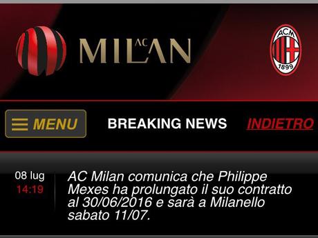 Mexes rinnova, ma il Milan punta forte su Romagnoli