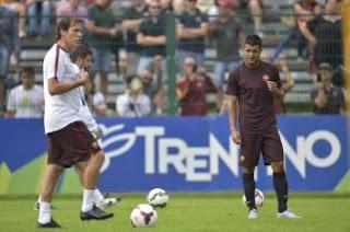 Pinzolo: Provate le fasi di gioco. Personalizzato per Strootman, out Florenzi