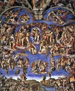 Giudizio universale di Michelangelo