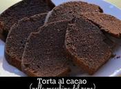 Torta cacao nella macchina pane
