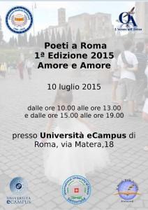 Poeti a Roma – 1ª Edizione, 2015