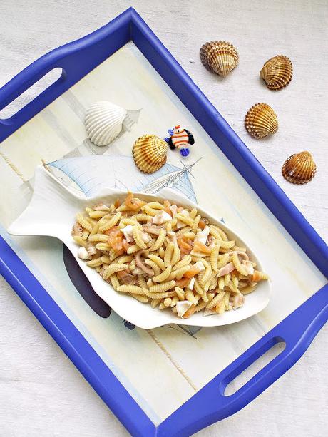 Gnocchetti sardi in insalata (di pesce)