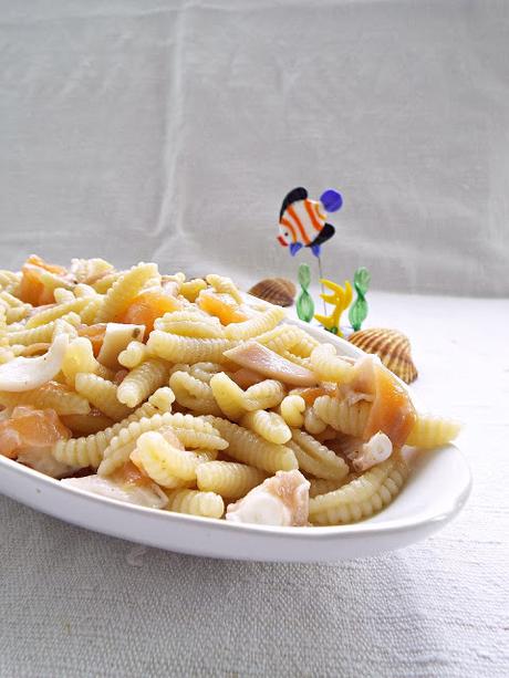 Gnocchetti sardi in insalata (di pesce)