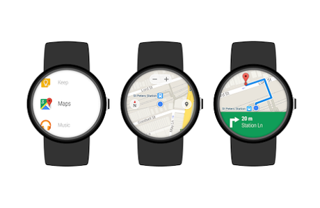 Google Maps per Android Wear si aggiorna con nuove funzionalità