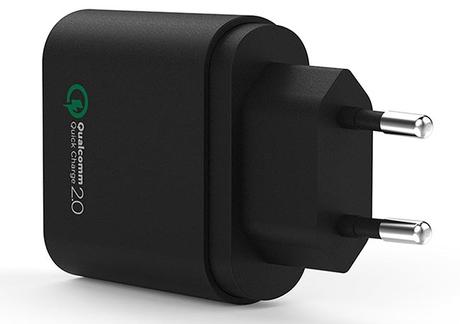 Caricatore USB Quick Charge 2.0 Qualcomm, per una ricarica più rapida