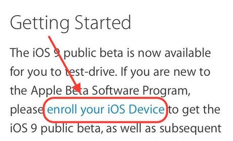 Come installare beta pubblica iOS 9 su iPhone e iPad