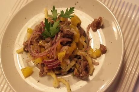 strozzapreti al tonno