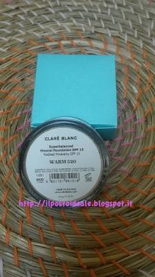 Claré Blanc: superbalanced mineral foundation