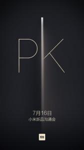 Un nuovo dispositivo Xiaomi verrà presentato il 16 Luglio