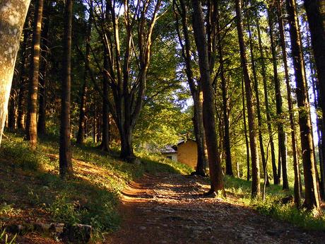 Al tramonto dal belvedere del Parco Valentino ai piani dei Resinelli