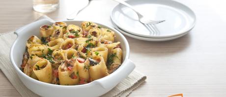 Paccheri alici e pecorino