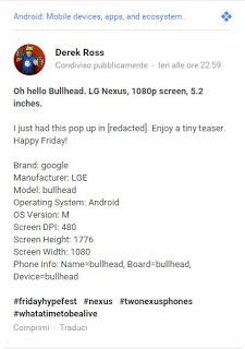 [Rumors] Nexus 5 2015: display da 5,2