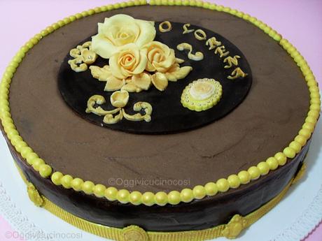 Dark Chocolate Cake per 70 anni