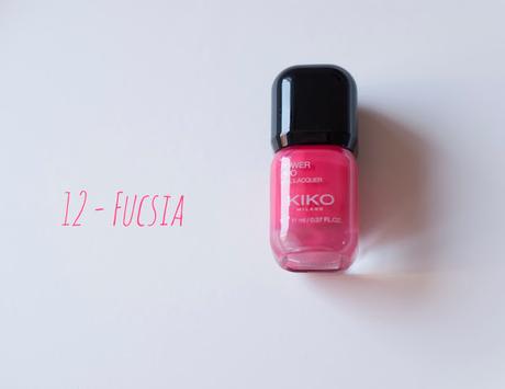 { NOVITA'} Kiko Power Pro Nail Lacquer