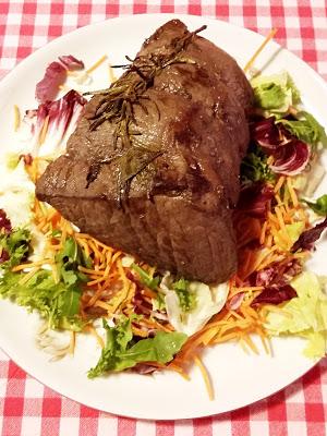 Roast beef alla senape veloce