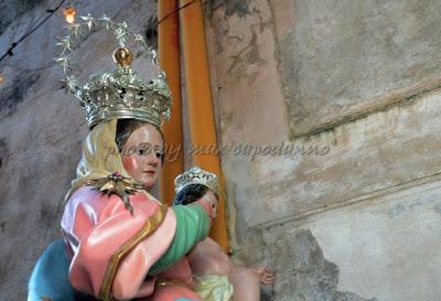 VISITAZIONE DELLA BEATA VERGINE A S.ELISABETTA - 2 -  La Processione a CHIESA NUOVA