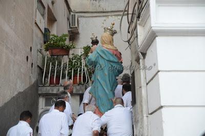VISITAZIONE DELLA BEATA VERGINE A S.ELISABETTA - 2 -  La Processione a CHIESA NUOVA