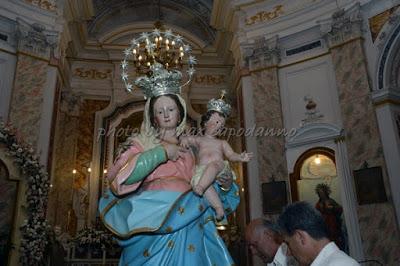 VISITAZIONE DELLA BEATA VERGINE A S.ELISABETTA - 2 -  La Processione a CHIESA NUOVA