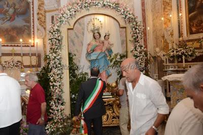 VISITAZIONE DELLA BEATA VERGINE A S.ELISABETTA - 2 -  La Processione a CHIESA NUOVA