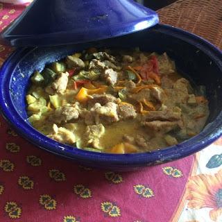 Tajine di vitello alle verdure estive