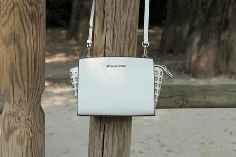 Michael Kors white bag