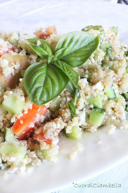 Tempo di finger food e Quinoa dai Sapori Mediterranei