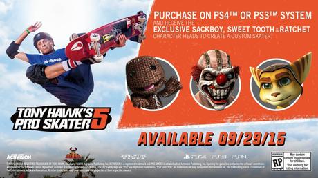 Tony Hawk's Pro Skater 5 - Caratteristiche dell'online e i bonus esclusivi PlayStation