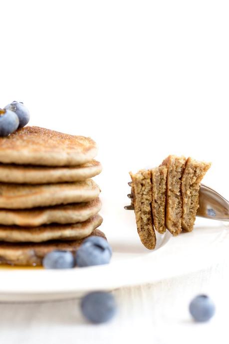 PANCAKES VEGAN SENZA GLUTINE INTEGRALI + AVENA