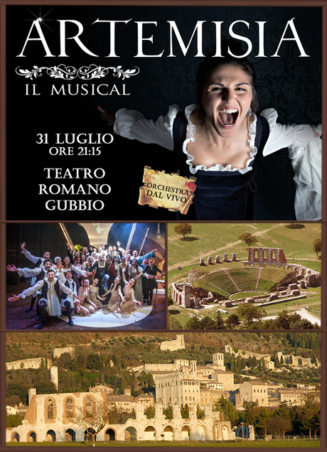 Artemisia Musical, vincitore del Premio PrIMO ’15, al Teatro Romano di Gubbio
