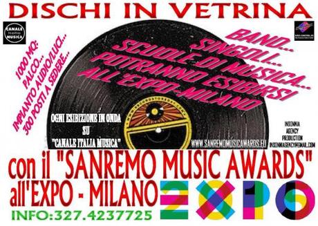 SANREMO MUSIC AWARDS APPRODA ALL'EXPO DI MILANO